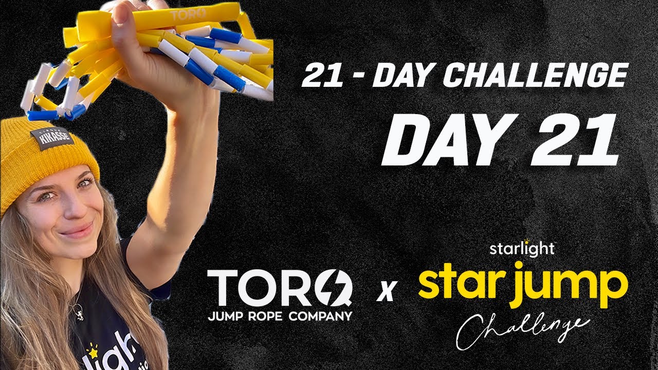 DAY 21 // JUMP ROPE CHALLENGE // Full Routine