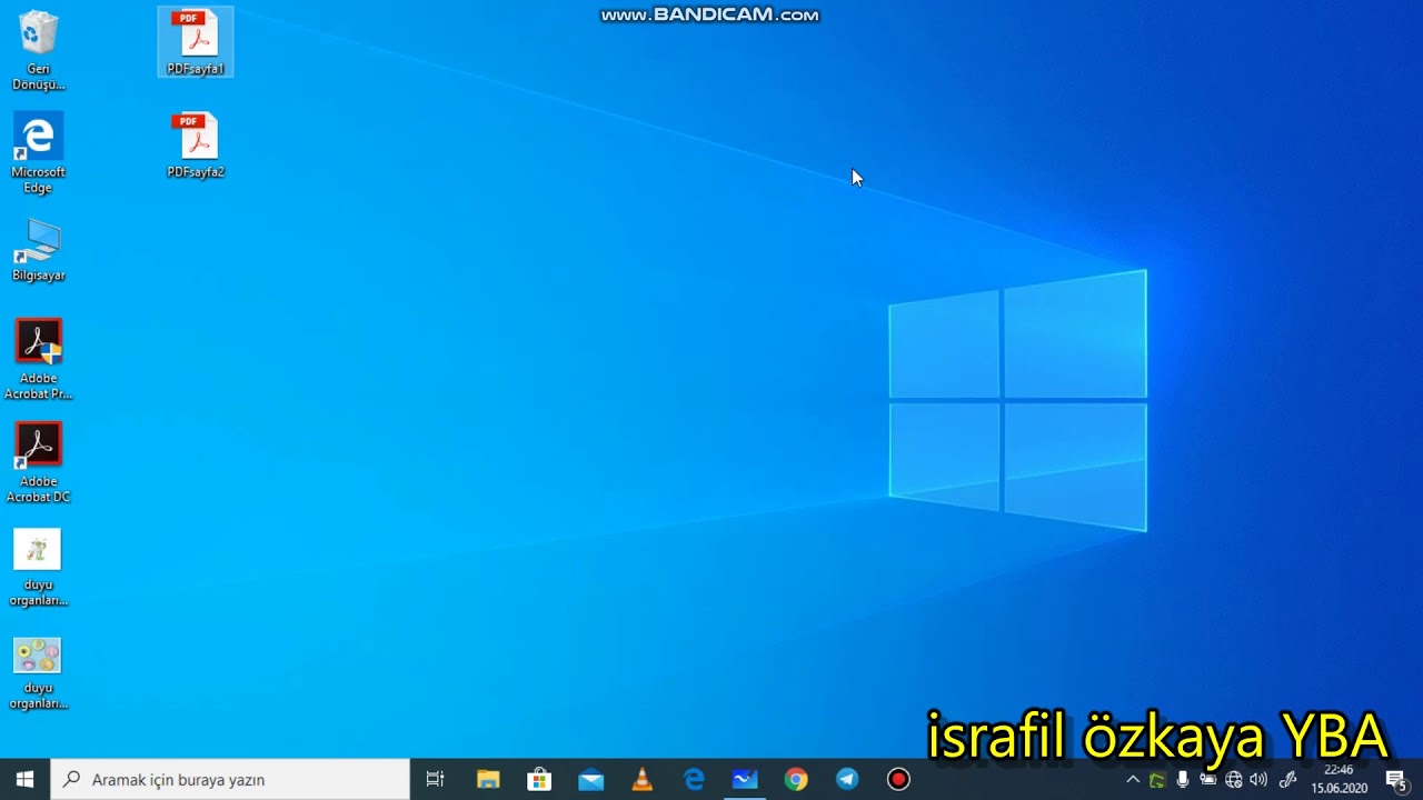 Pdf dosyasına yeni sayfa ekleme veya sayfa çıkarma.
