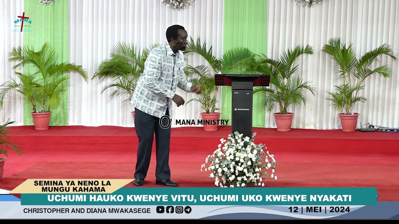 UCHUMI HAUKO KWENYE VITU, UCHUMI UKO KWENYE NYAKATI || MWL CHRISTOPHER MWAKASEGE: