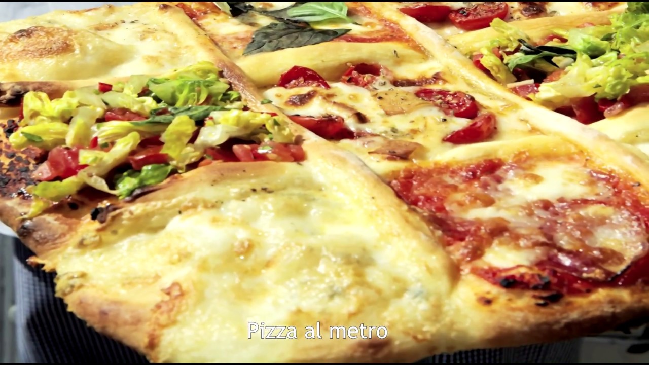 Pizza al metro the Caldesi way...