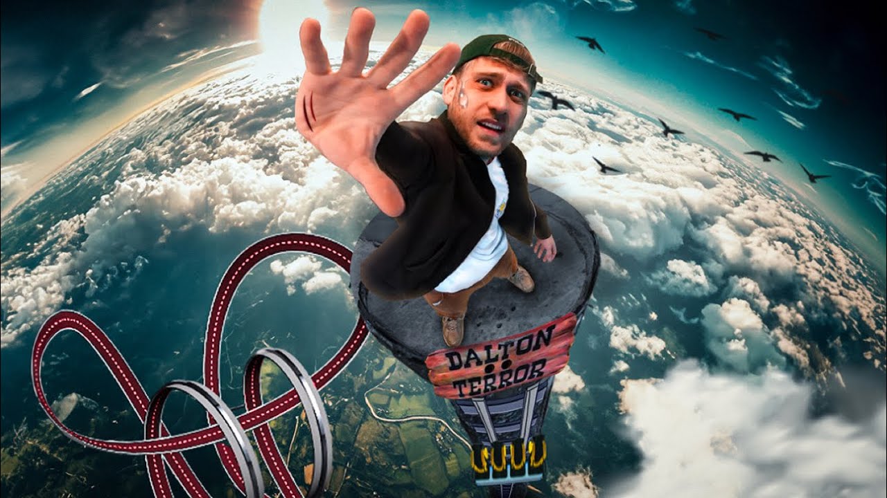 MONTER au SOMMET du DALTON TERROR (l'attraction la plus haute de Belgique)