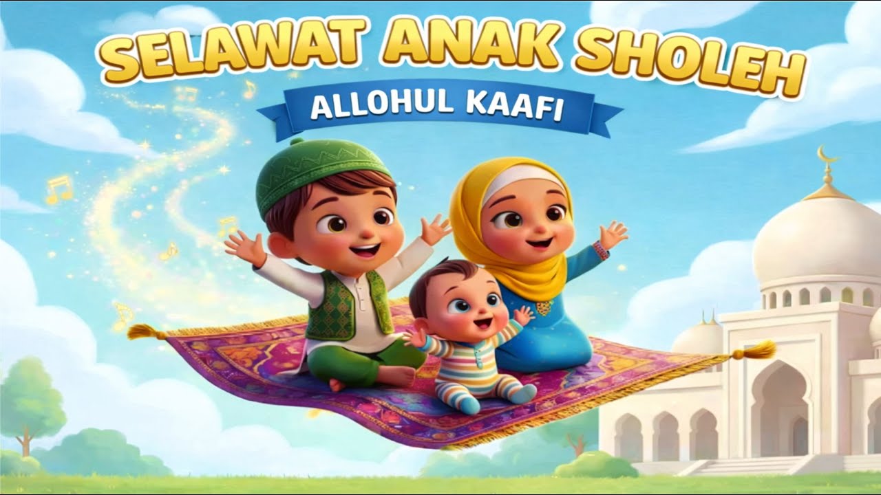 Selawat Anak Soleh | Allohul Kaafi | Kids Islamic Malaysia