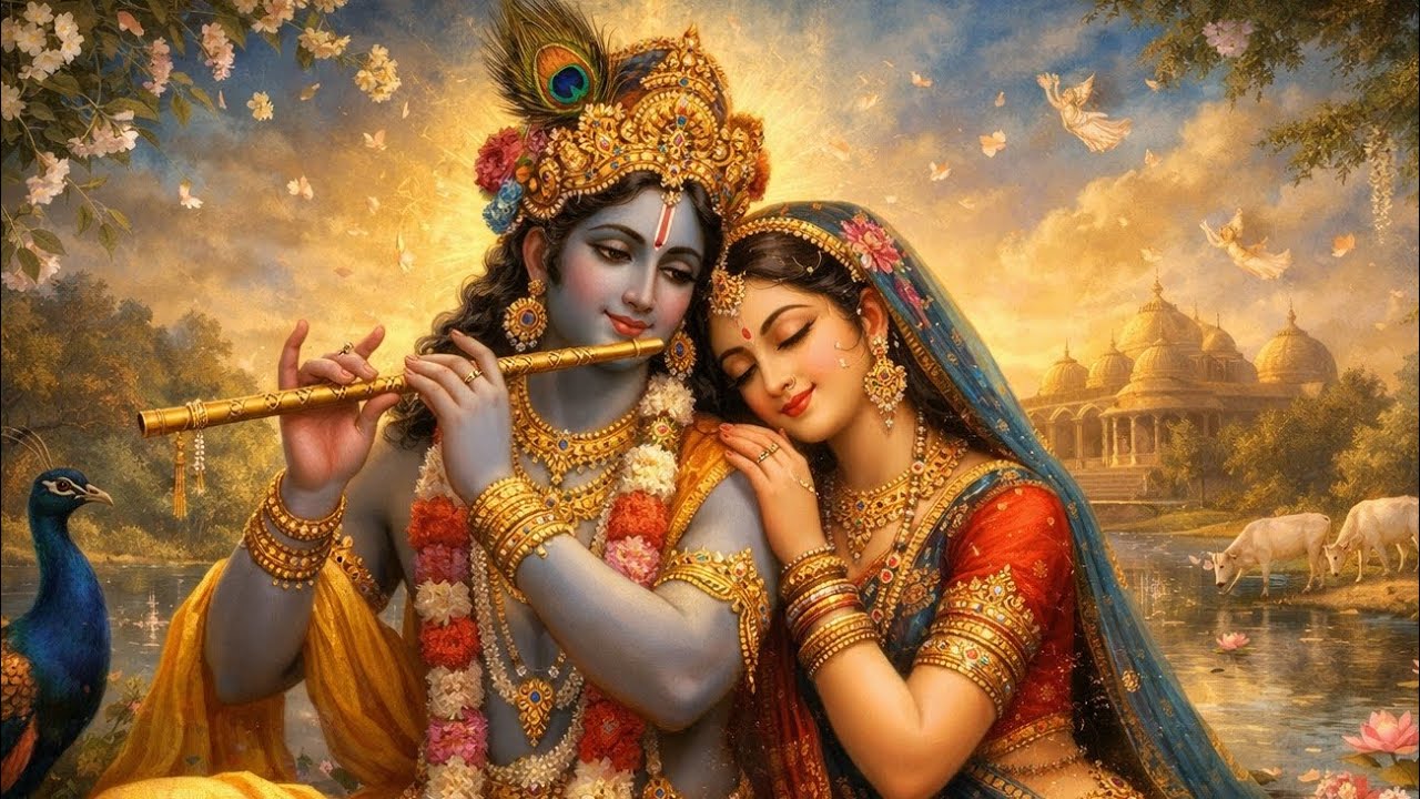 राधे राधे गोविंद गोपाल राधे 🌸 | Radha Krishna Naam Dhun | Krishna Bhajan
