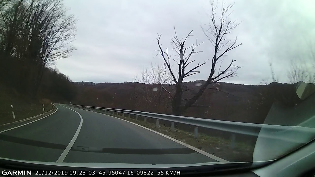 DRIVE #894: Marija Bistrica-Sesvete (Croatia) (timelapse 4x) *Read Description*