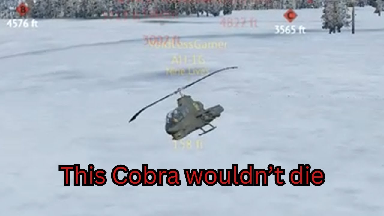 The unkillable AH-1G Cobra | War Thunder