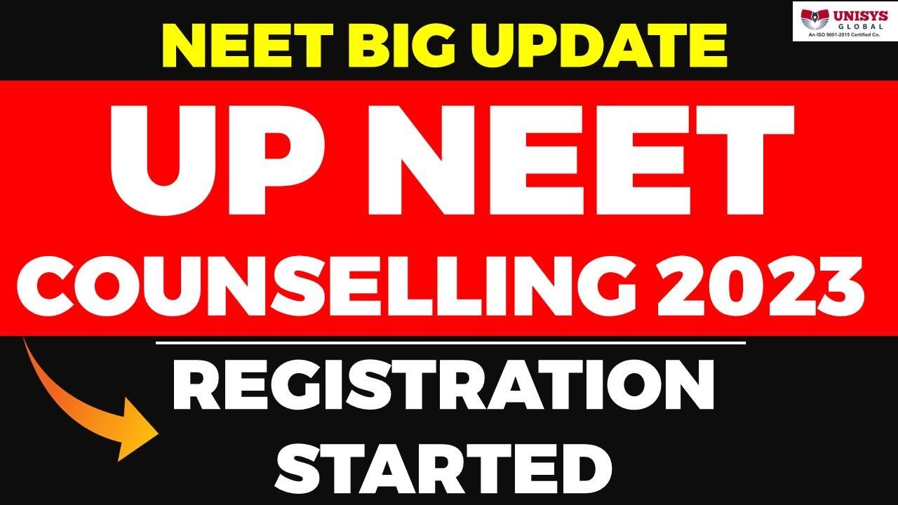 🔥🔥 UP Neet Counseling 2023 Registration Started | UP NEET 2023 Counselling Process Step by Step