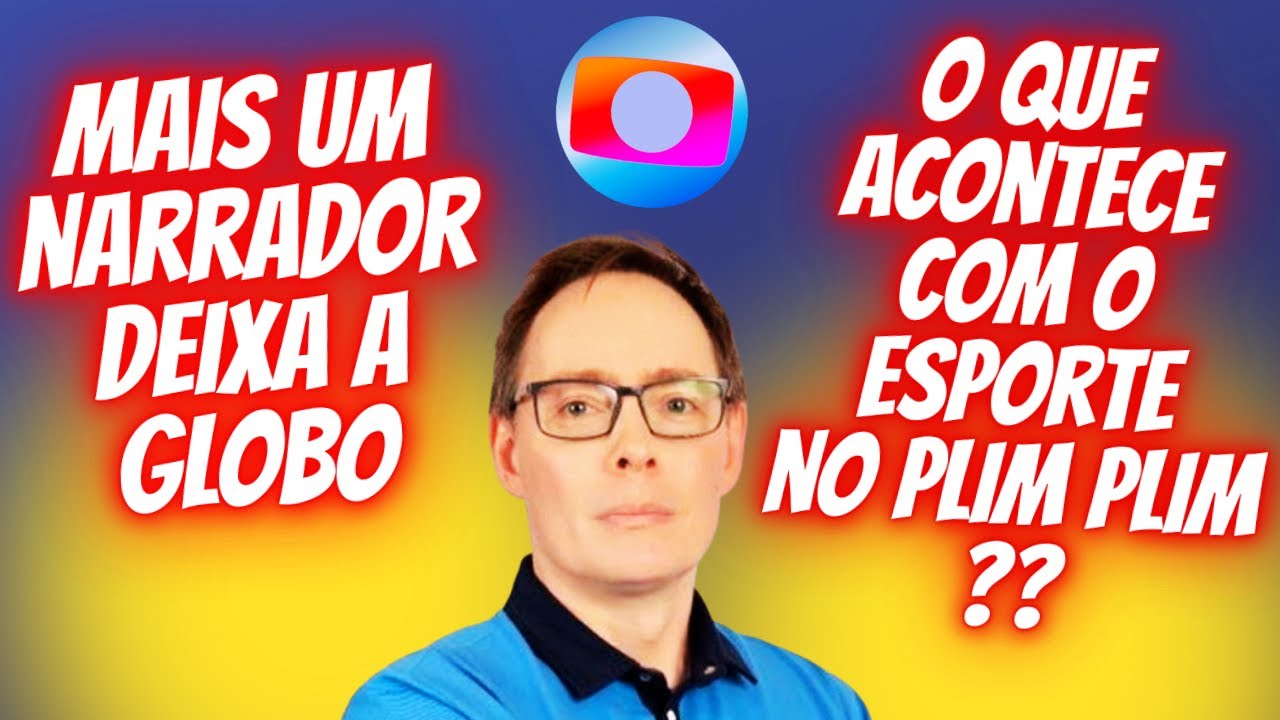 EDUARDO MORENO DEIXA A GLOBO APÓS 27 ANOS.