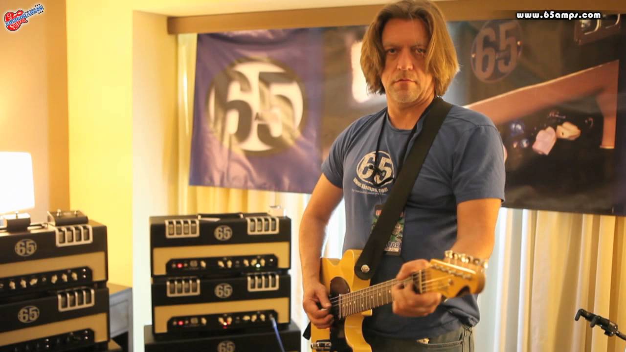 65 Amps, The Producer Demo with both EL-34 and 6L6 Tubes at The 2013 LA Amp and Custom Guitar Show