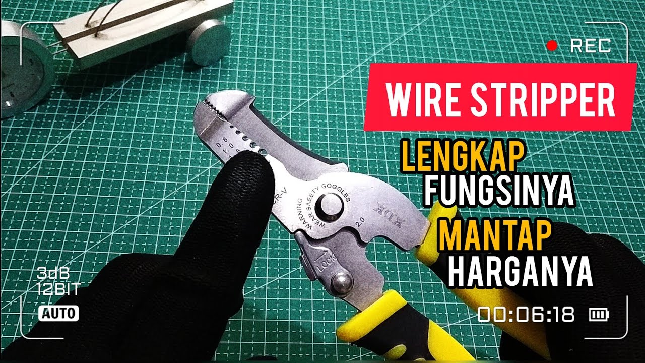 Review Tang Pengupas Kabel Terlaris dari KDK - bagus ga harus mahal