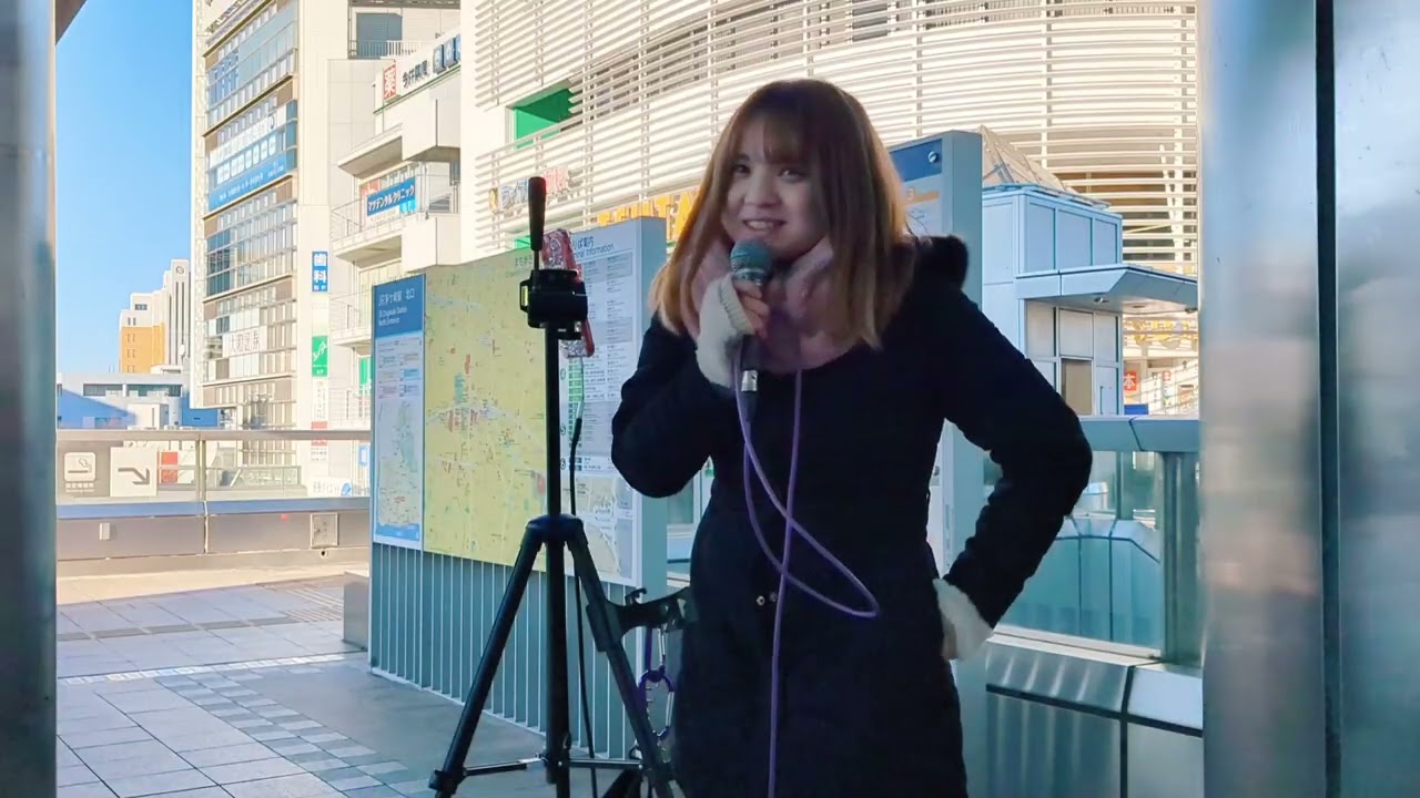 rumi（ルミ）「悲しい歌がある理由」2025.12.28　茅ヶ崎駅ストリートライブ【愛知県から来たシンガーソングライター／感情込めて歌う姿に惹き込まれる】ヒグチアイcover #歌うま #路上ライブ