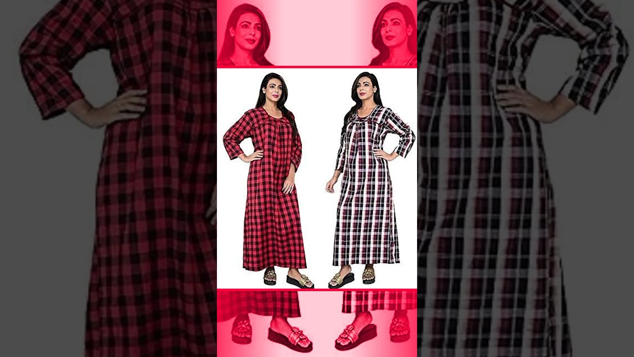 Winters Woolen Nighty, Nighty Suits & Maxi/Warm Nighty/Thermal Winters Nighties Designs DIY # Shorts