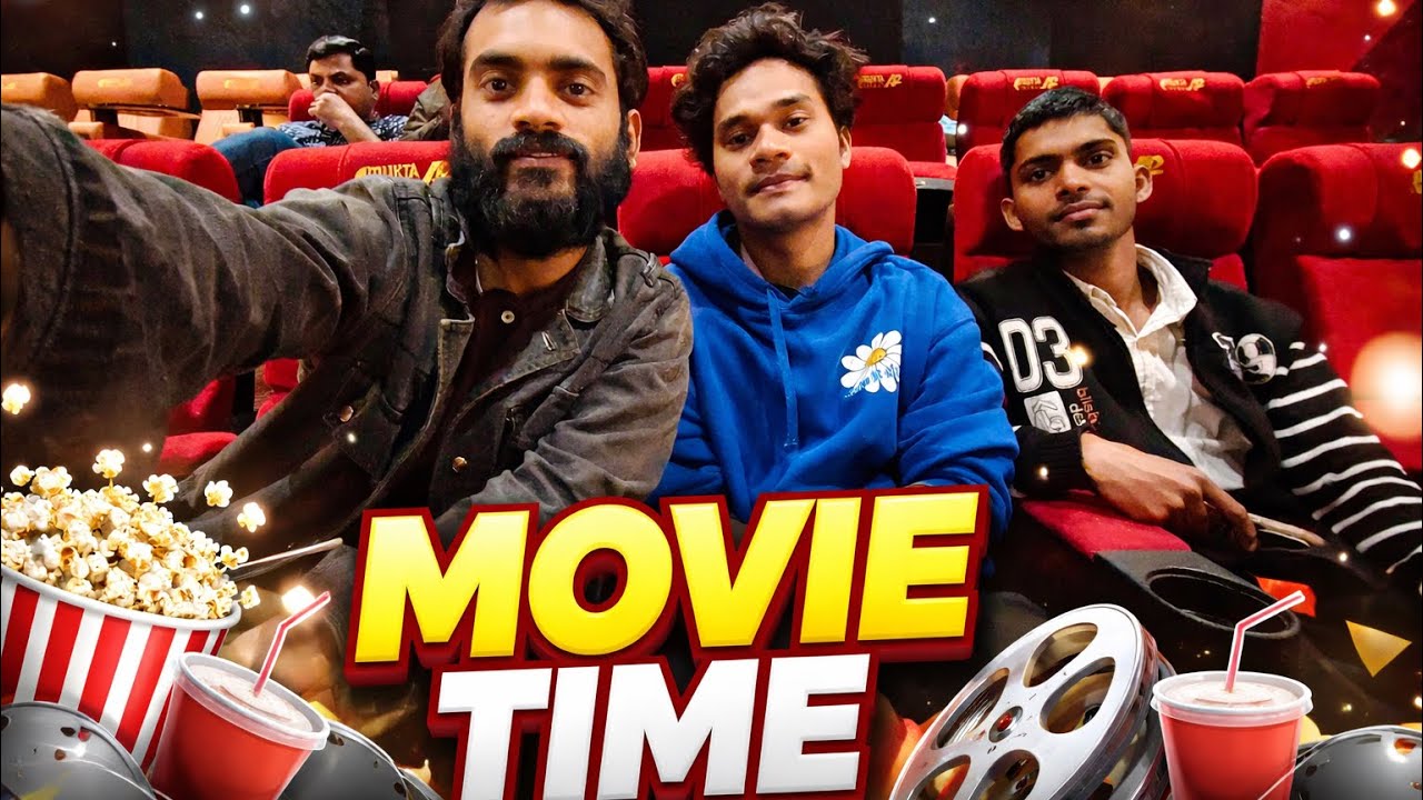 🎬 Movie Time With Brothers | Full Masti | Movie Time Vlog 🍿