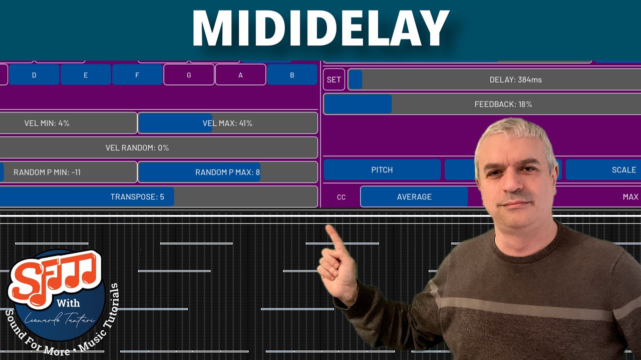 Alexey Nadzharov mididelay - Getting Started and Demo