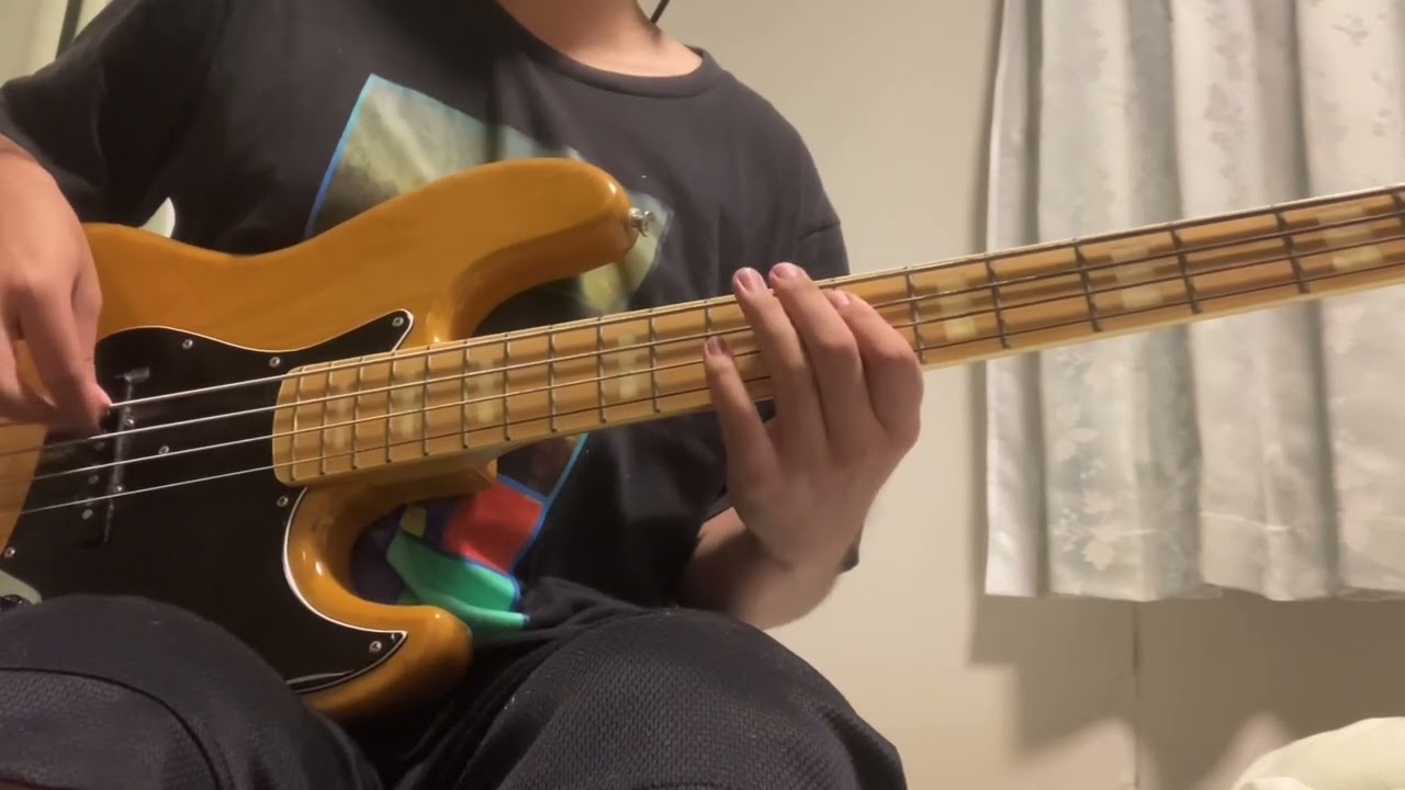 No Buses - I'm With You (Bass cover)