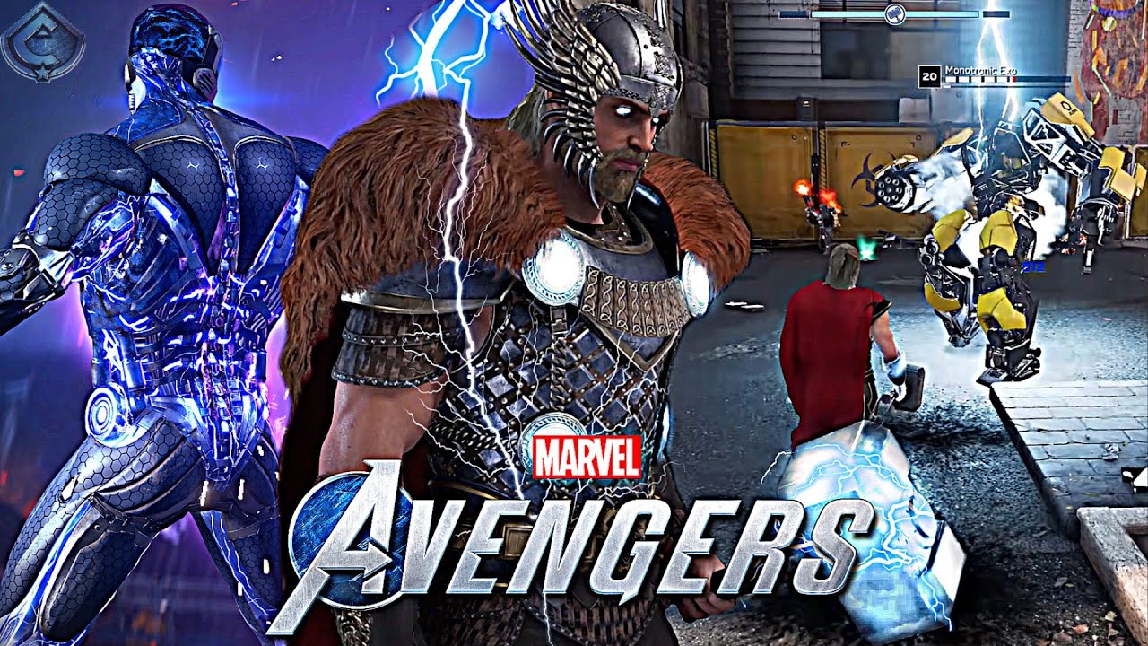 Marvel's Avengers Game - Thor Special Moves Breakdown and Enemy Types Detailed!