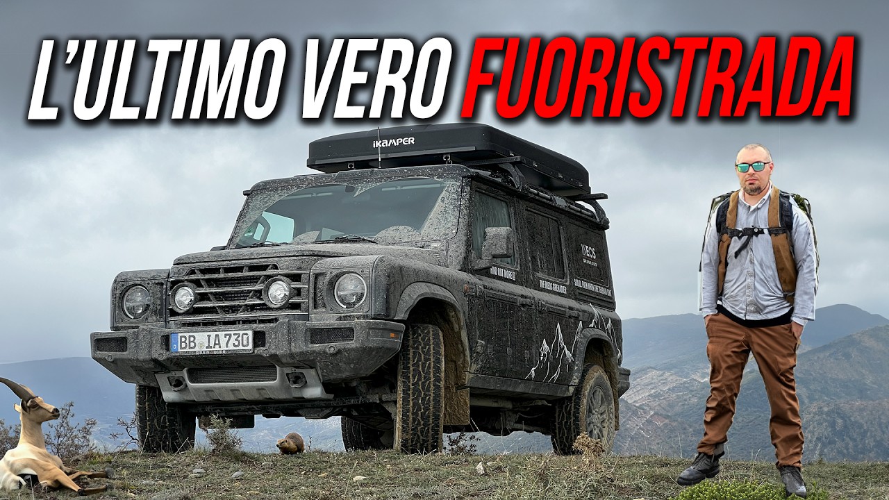 FANGO e ROCCE 🗻 INEOS GRENADIER, prova OFFROAD 🐐