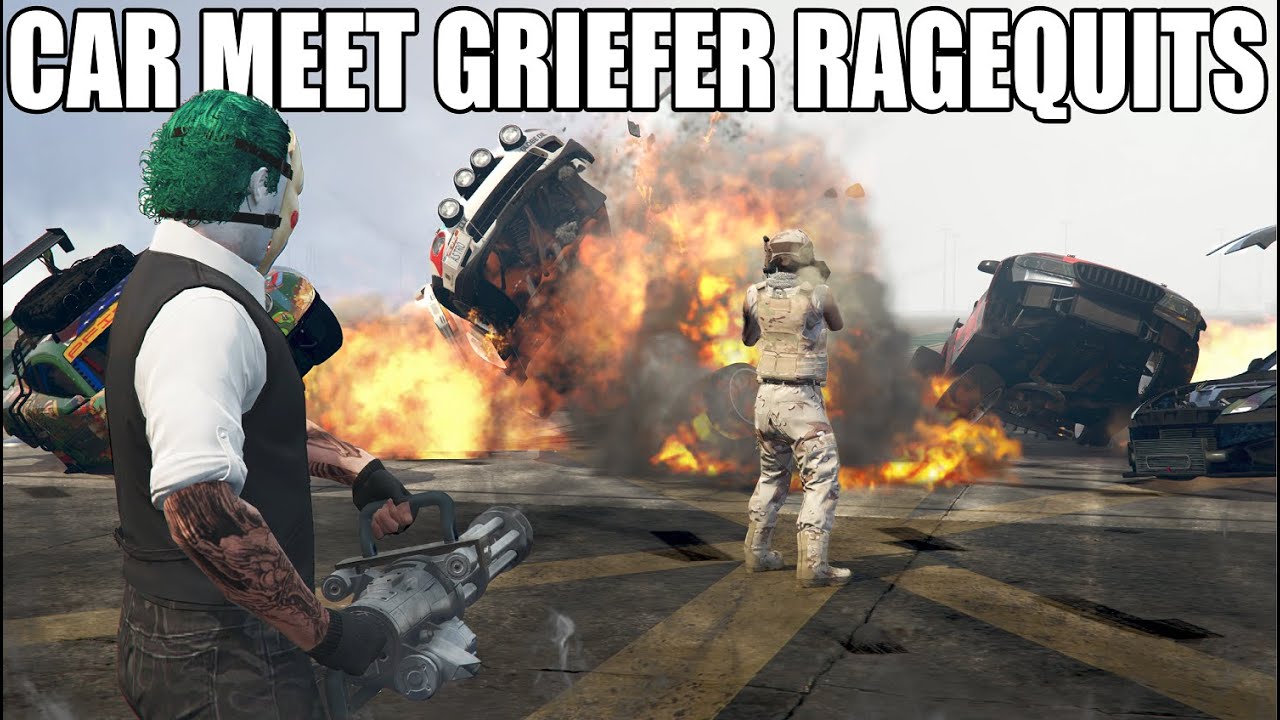 This Car Meet GRIEFER Got A Dose Of Karma And RAGEQUITS