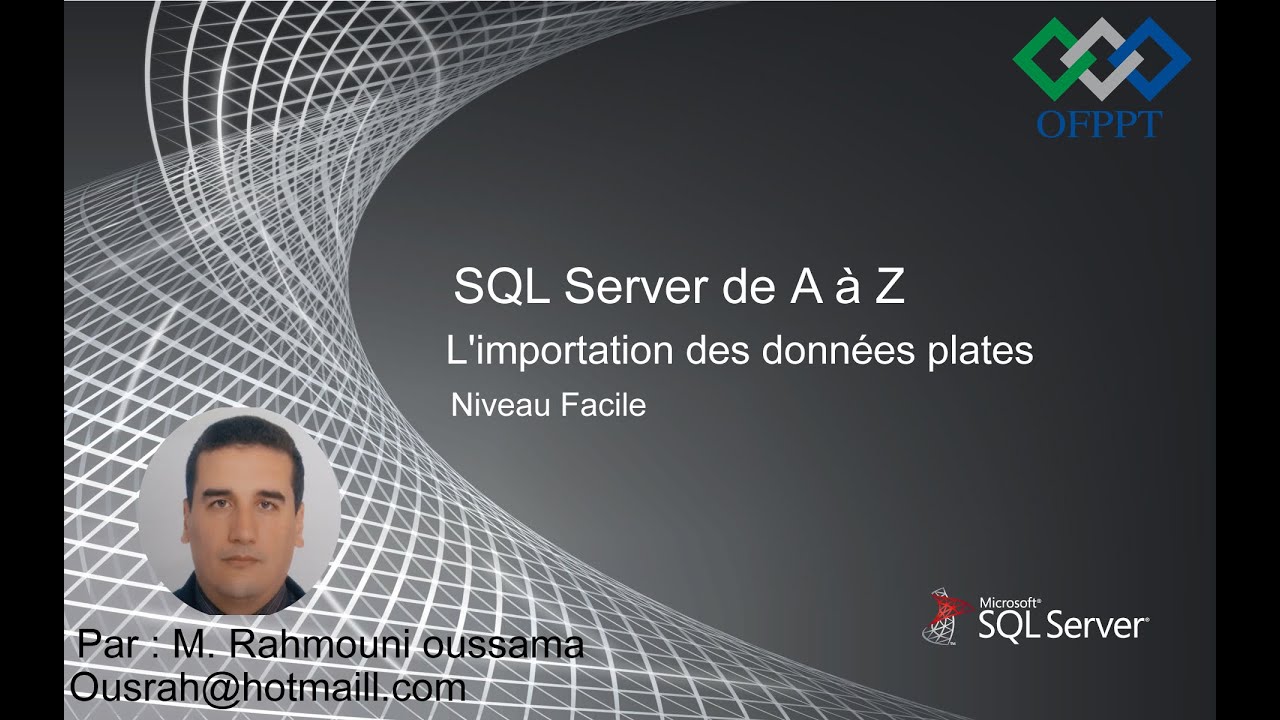 L'importation et restructuration des données plates SQL Server #12