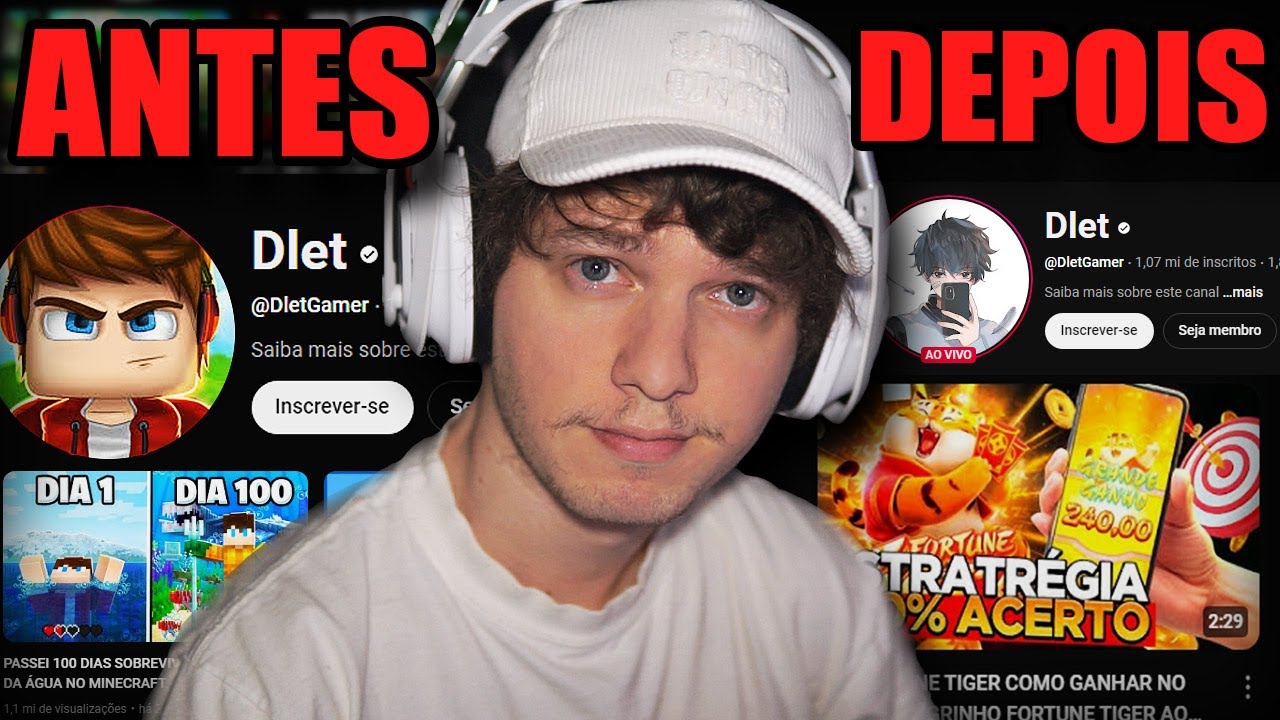 Vendo os Youtubers que venderam o canal pro tigrinho