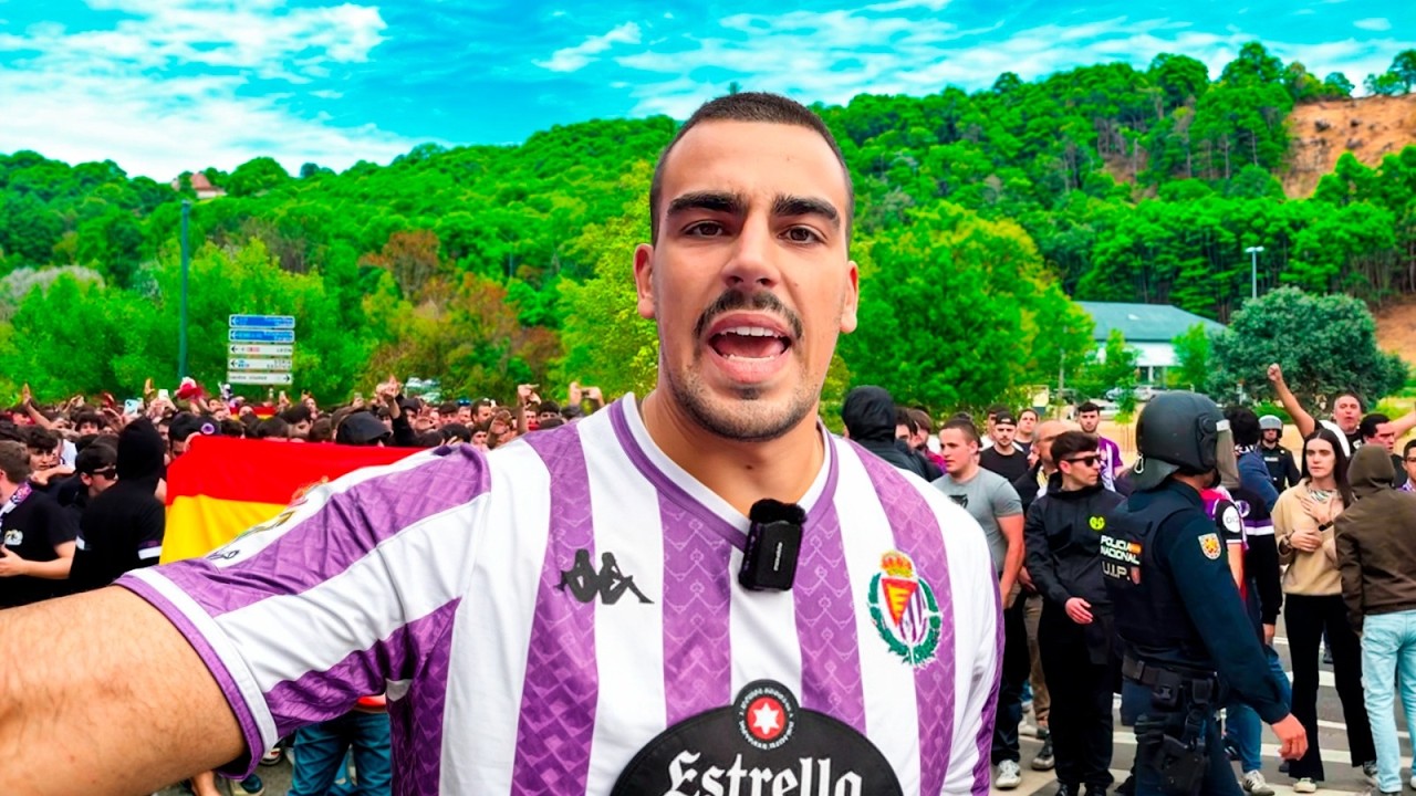 Infiltrado en la HINCHADA MÁS TEMIDA del Derbi de Castilla y León