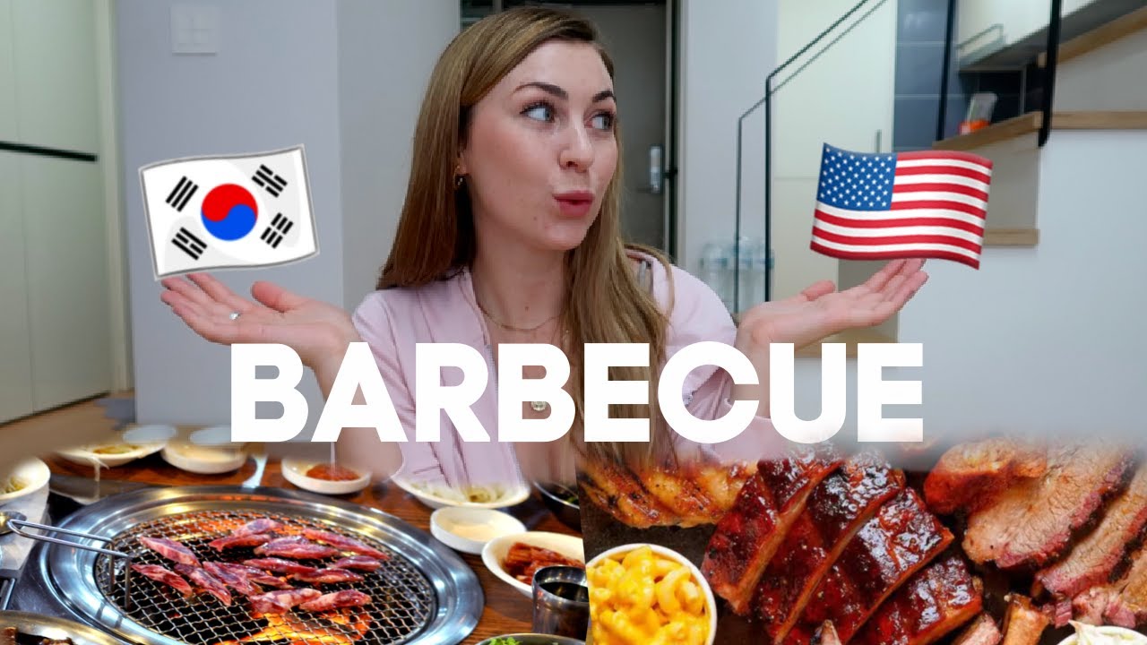 KOREAN VS AMERICAN BBQ 🇰🇷🍖🇺🇸