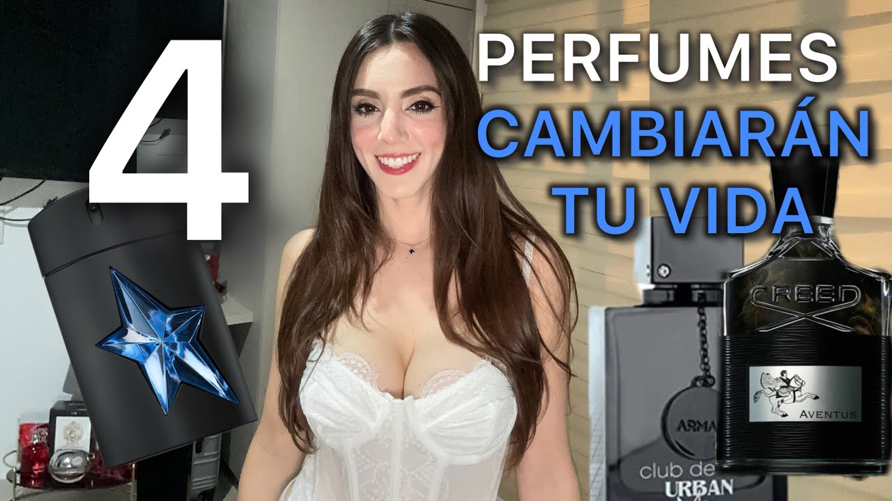 4 PERFUMES CAMBIARAN TU VIDA PARA HOMBRES 