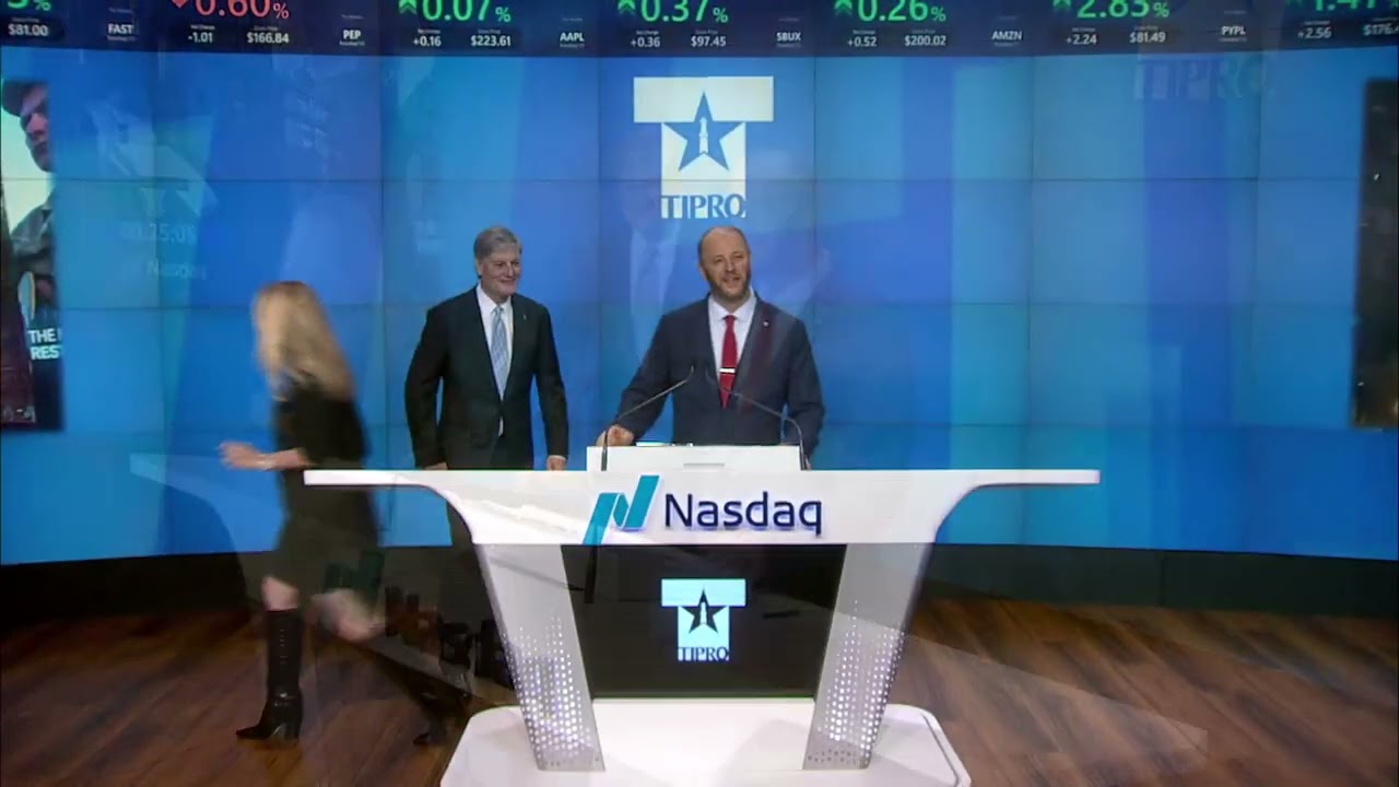 2024 TIPRO Nasdaq Opening Bell Ceremony