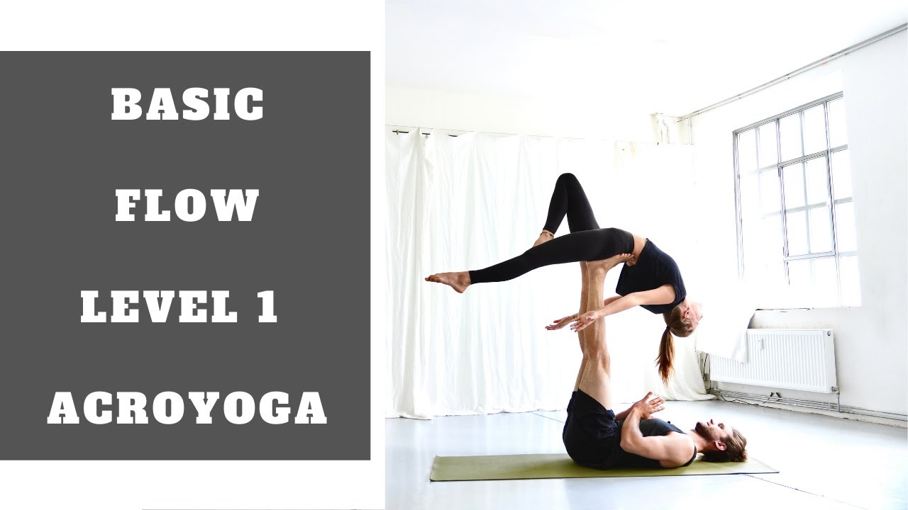 Basic Flow Beginners - Acro Yoga Tutorial (deutsch)
