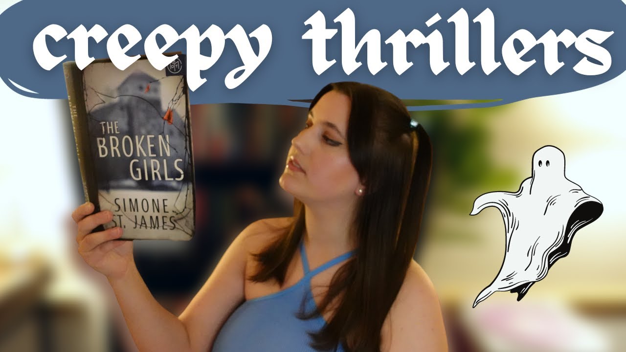 The BEST creepy thrillers to read for fall!! // paranormal trope thriller book recommendations 👻👻