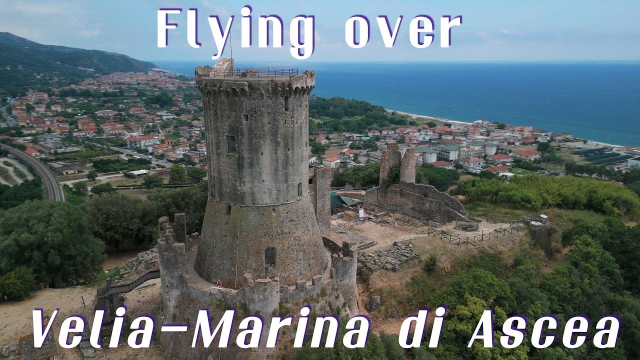 Flying over Elea Velia & Marina di Ascea