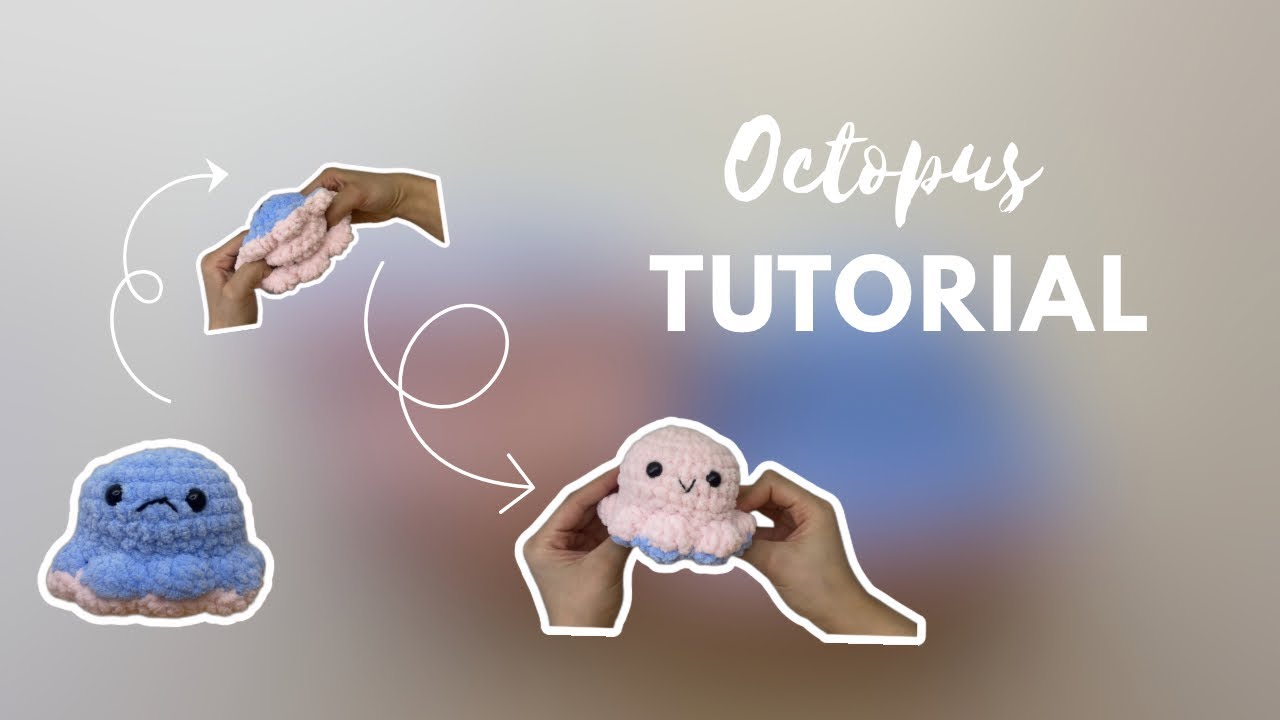 How to Crochet a Reversible Octopus | Step-by-Step Tutorial🐙