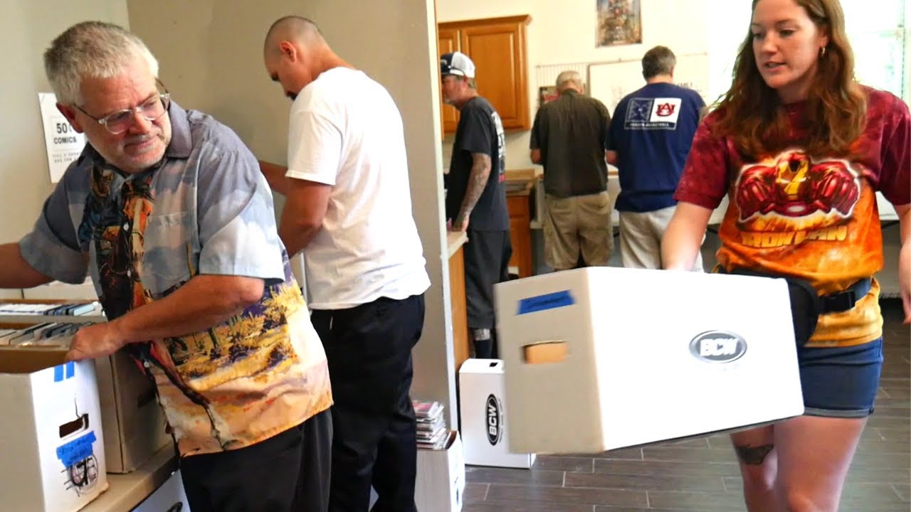 What Did Local Collectors Buy at our COMIC BOOK HOUSE SALE!