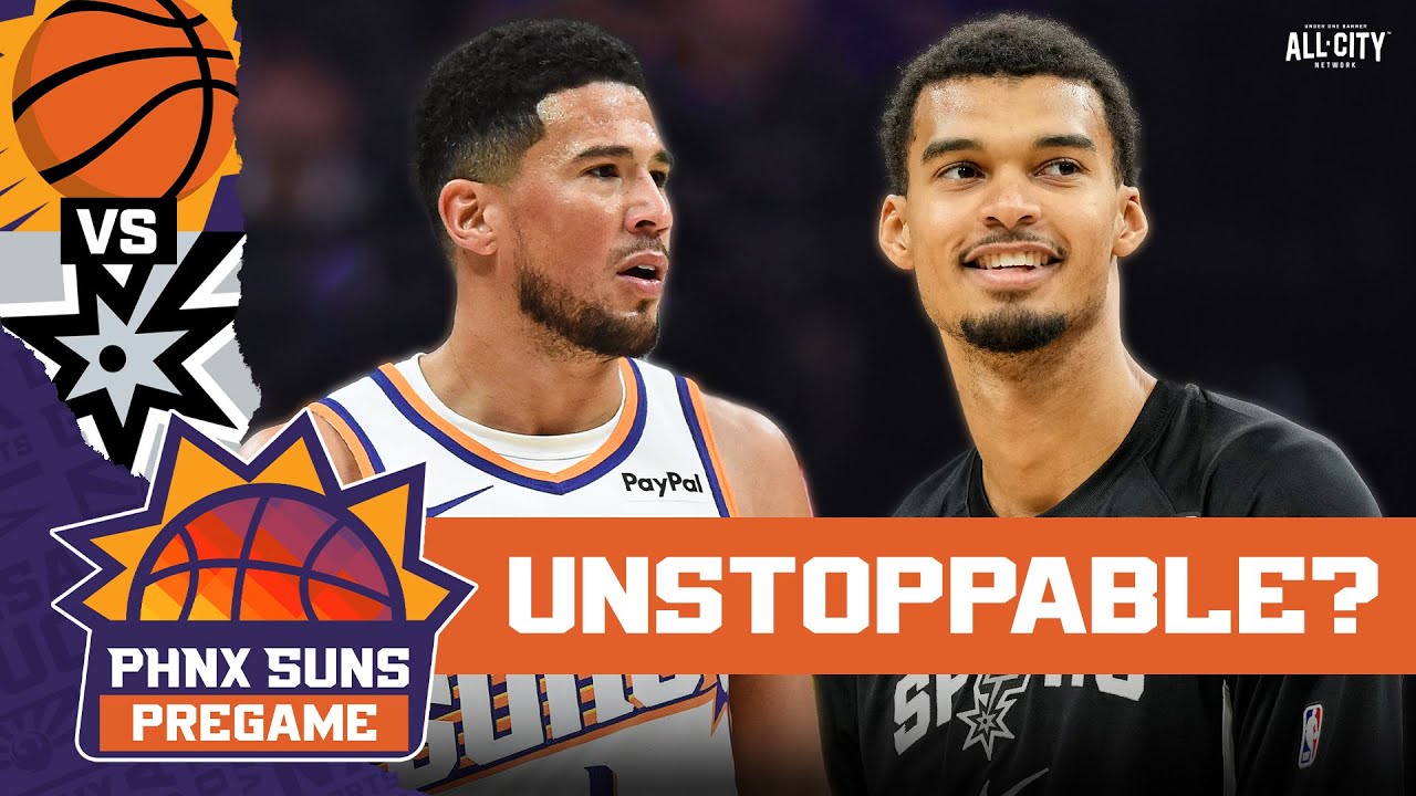 PREGAME: Can Phoenix Suns, Devin Booker CONTAIN Wembanyama, Hand Spurs 1st Loss?