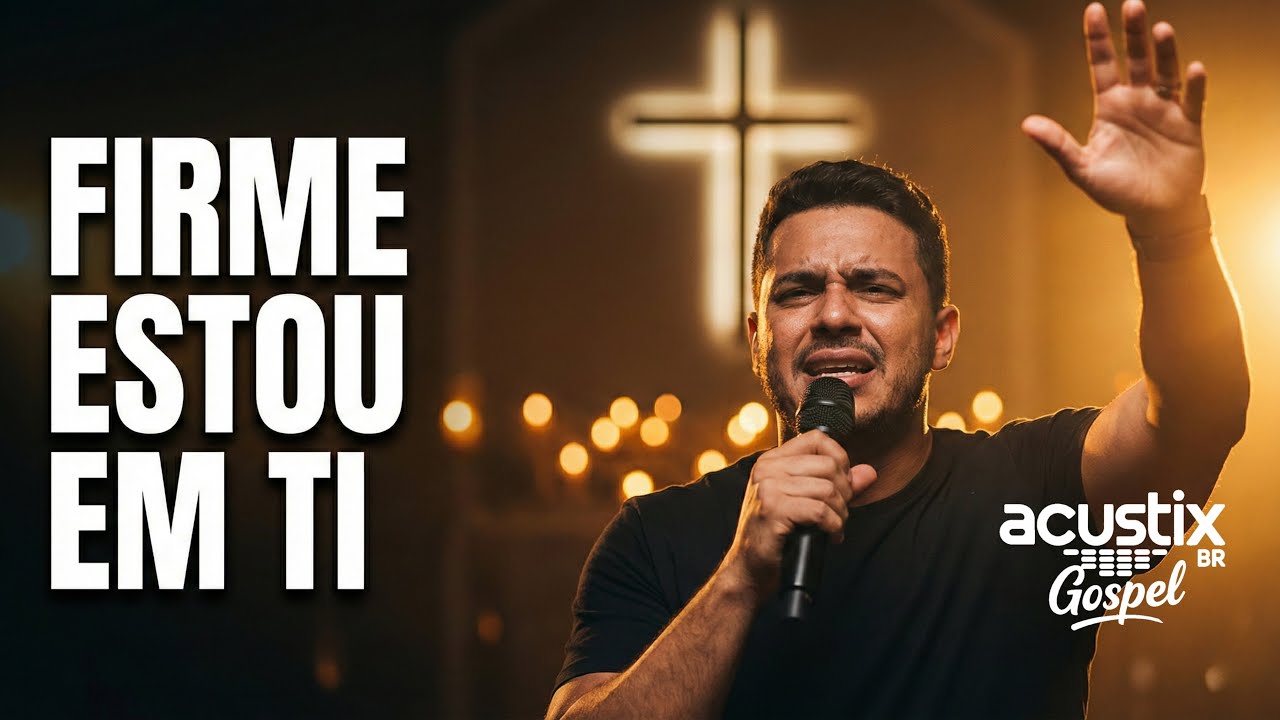 Firme Estou em Ti 🎶 Louvor Gospel de Fé e Confiança em Deus