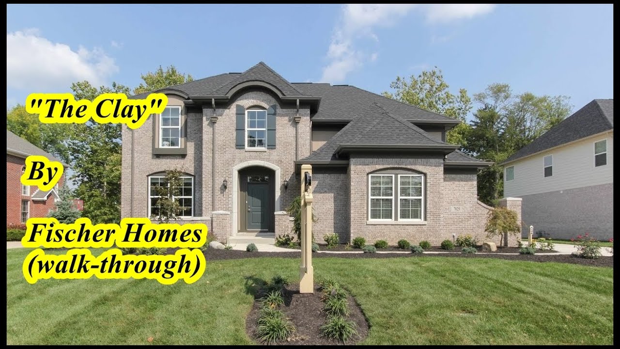 The Clay by Fischer Homes (Model Walk Through) _ Our New Home Build Journal (E01)