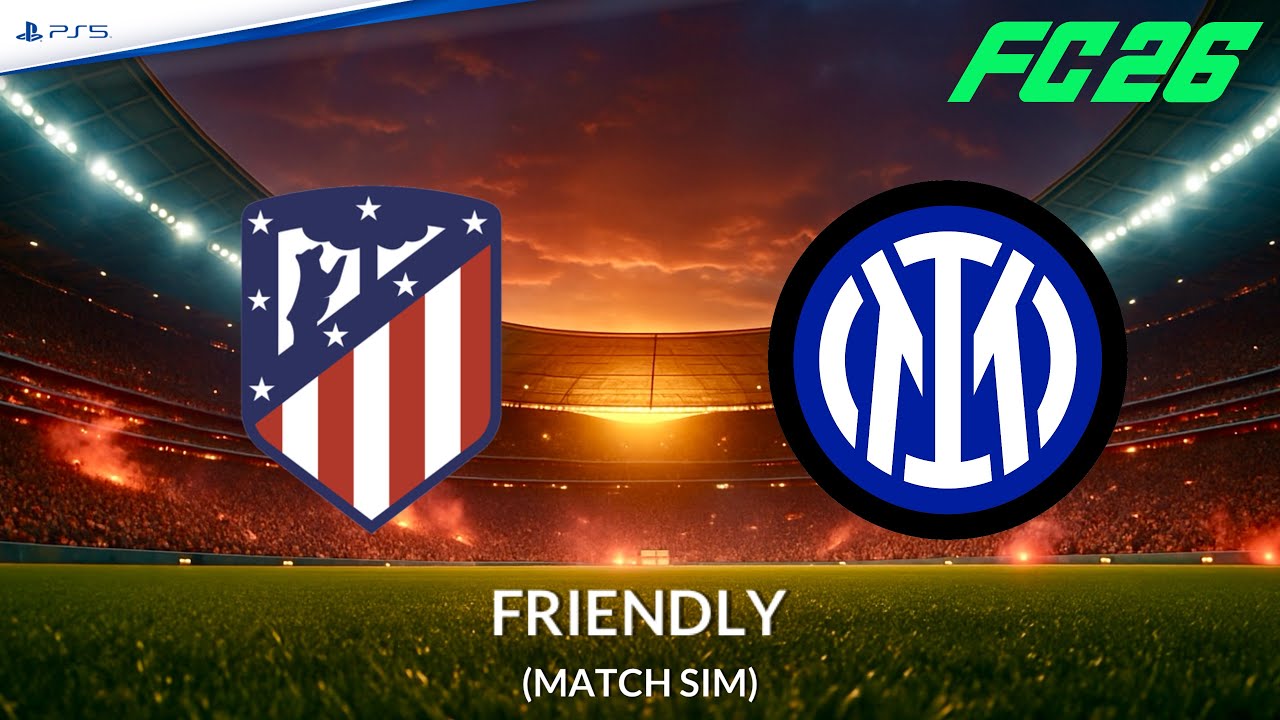 Atletico Madrid - Inter | Amichevole (FC26 Match Simulation)