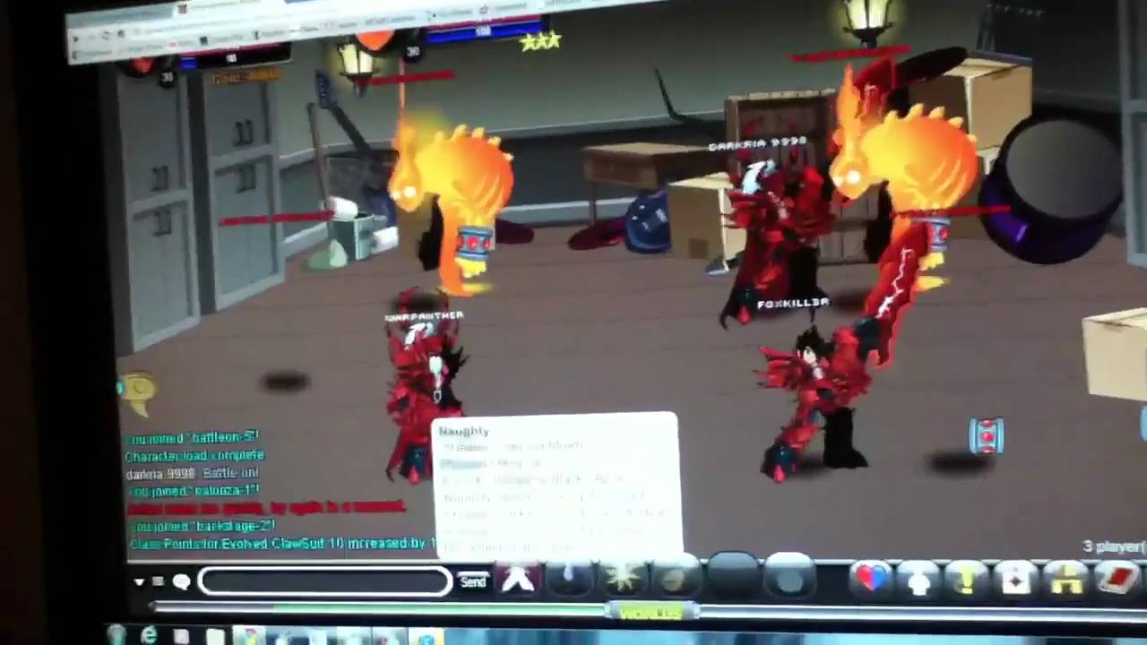 Aqworlds test evolved clawsuit class