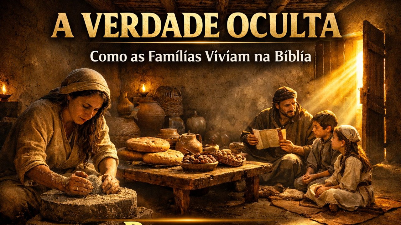A Verdade Oculta: Como as famílias viviam na época da Bíblia — REVELADO