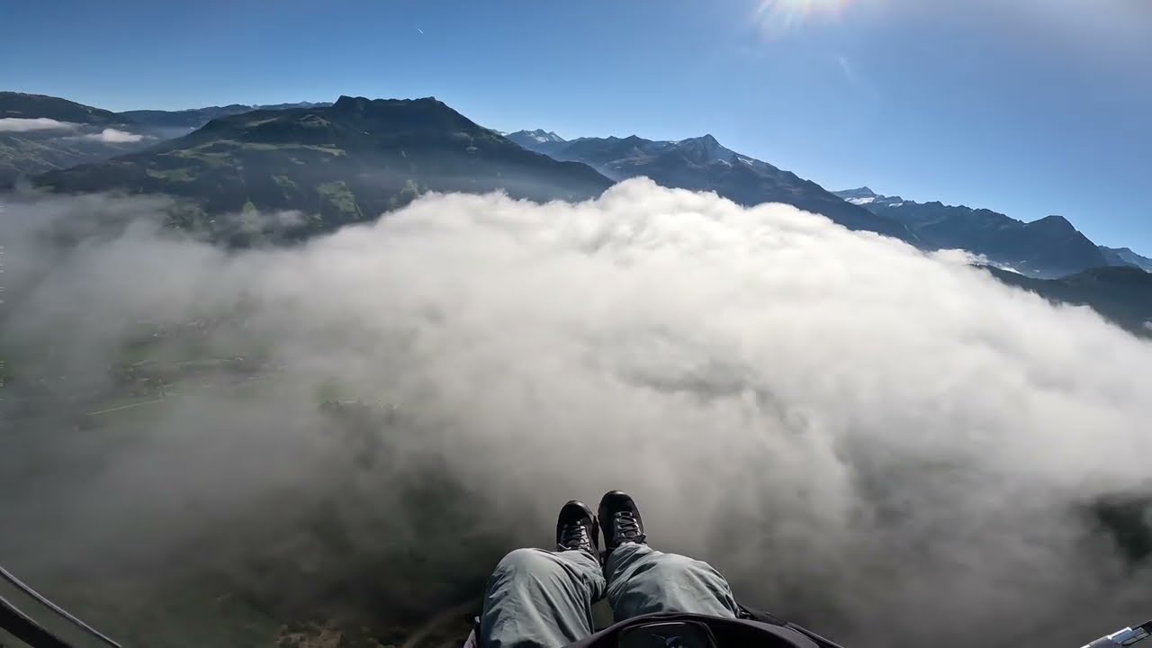 Fliegen im Zillertal am 12.10.2025, Start am Melchboden