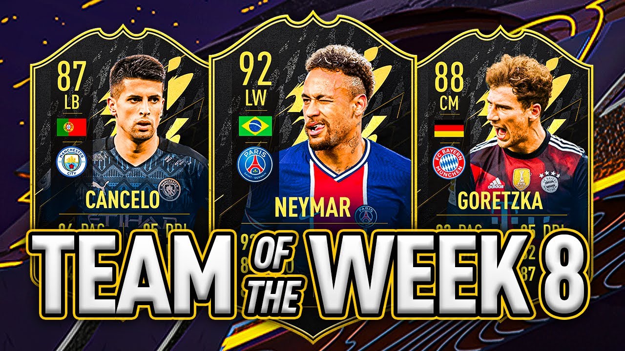 92 NEYMAR, 88 GORETZKA & 87 CANCELO! 🥵 TOTW #8 PREDICTIONS! - FIFA 22 Ultimate Team