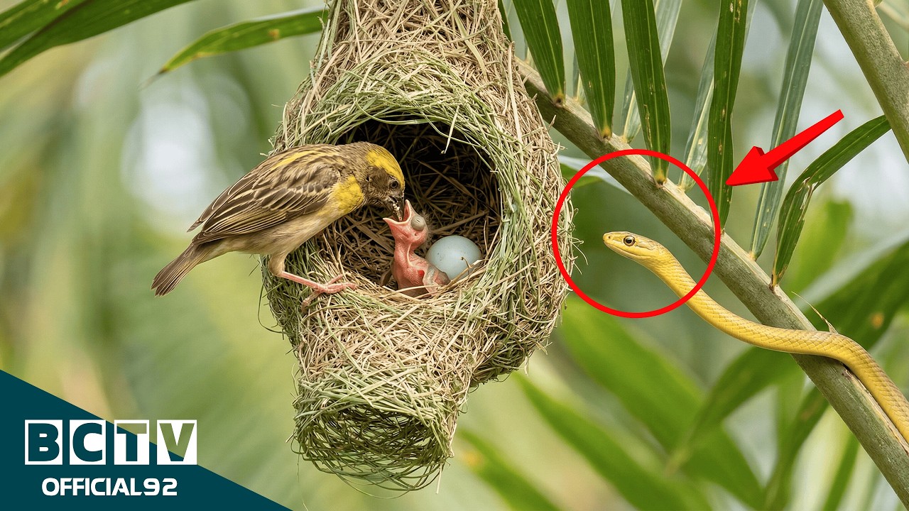 Baya Weaver: 49 Days From Egg to Survivor #wildlife #birds