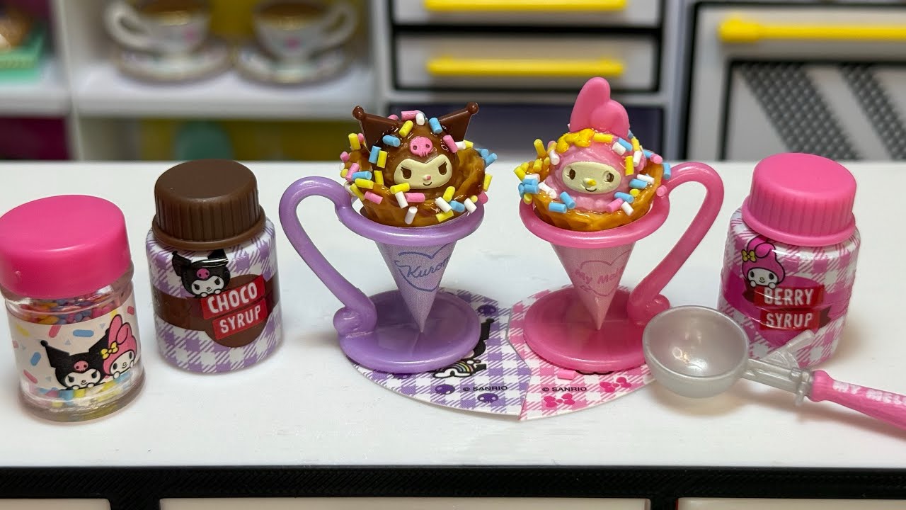 Минивселенная Hello Kitty и друзья, сезон 2! Собери (рожки мороженого) #минивселенная #blindbox