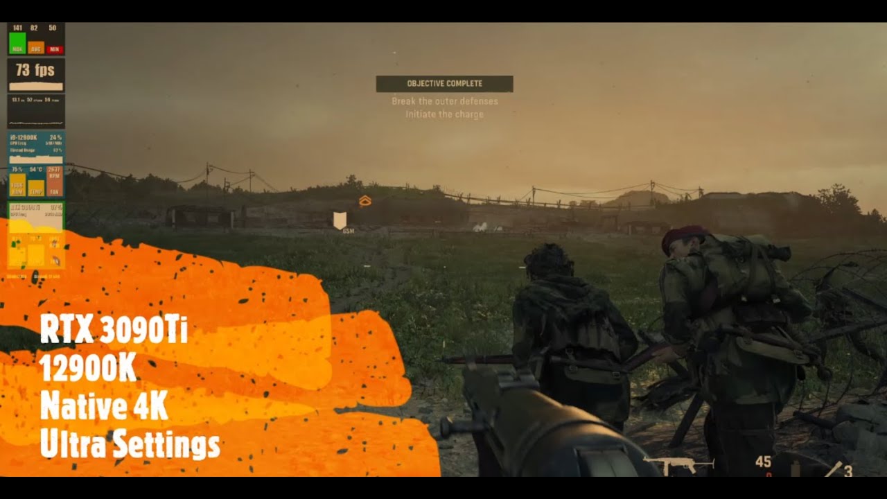 Call Of Duty Vanguard Ultra Settings Native 4K | RTX 3090 Ti | i9 12900K 5.2GHz OC