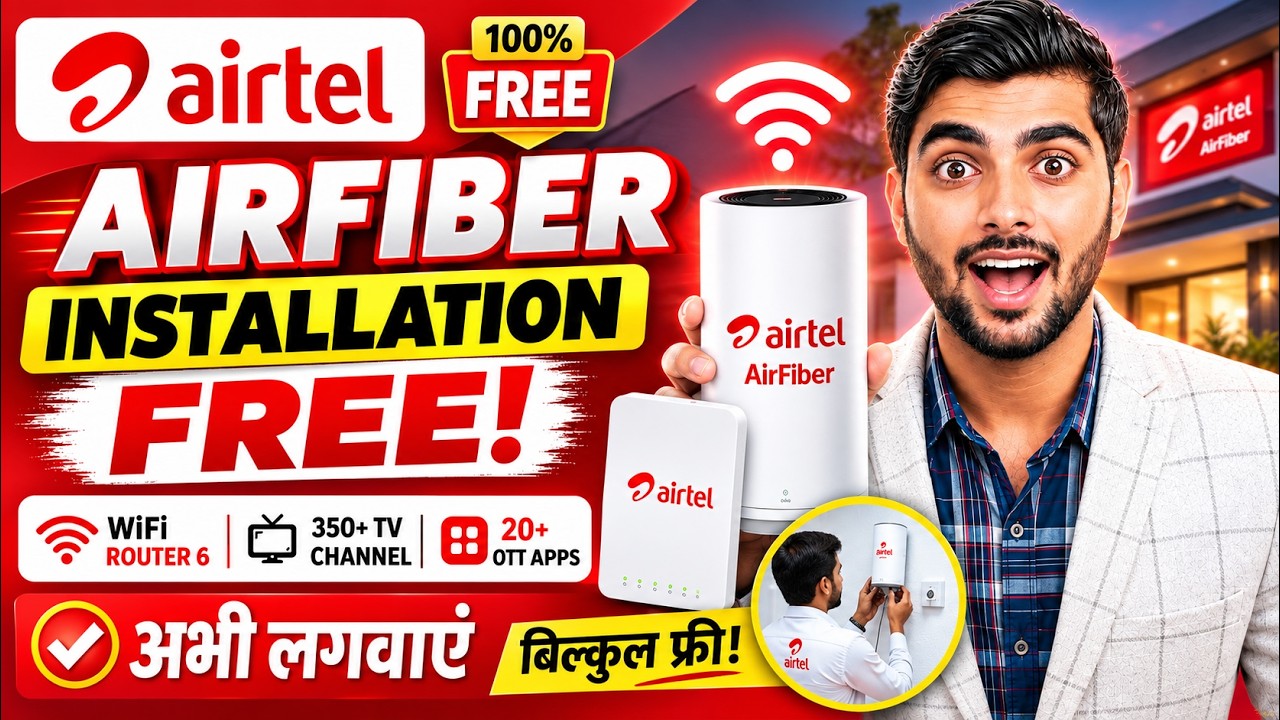 How to Get Airtel AirFiber | Airtel AirFiber Installation | Airtel AirFiber Plans, Review & Price