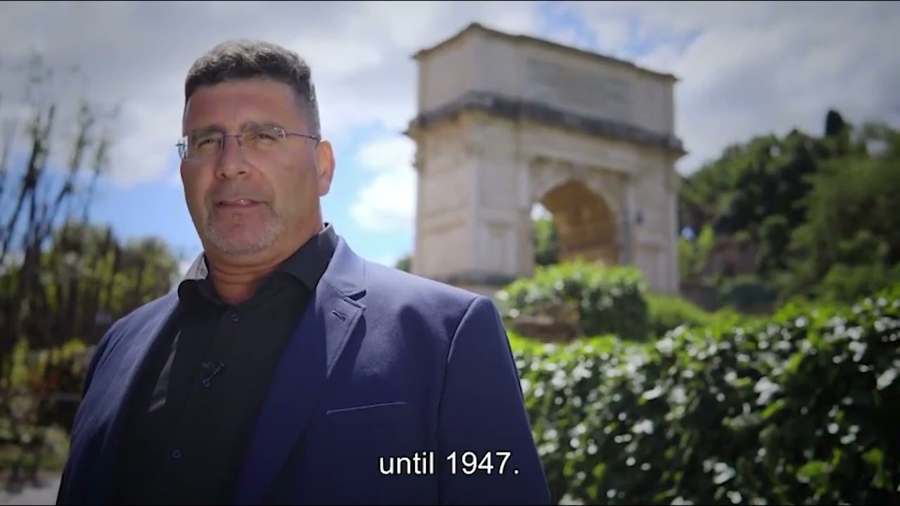 El Arco De  Tito Y El Templo menorá  De Jerusalén A Roma, Ida Y Vuelta