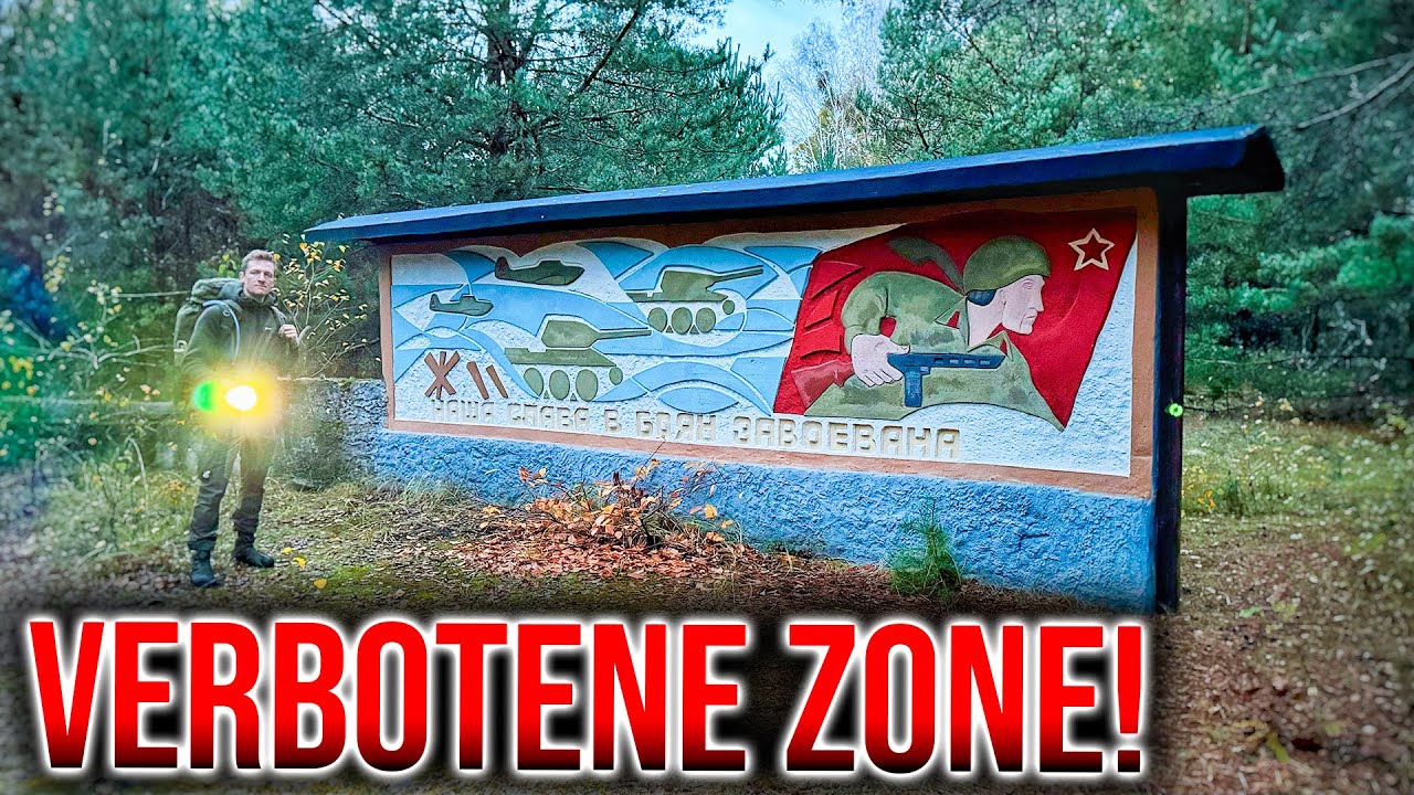 DIE VERBOTENEN WÄLDER! 3 Tage Abenteuer zwischen Relikten & Ruinen + LOST PLACE OVERNIGHT!