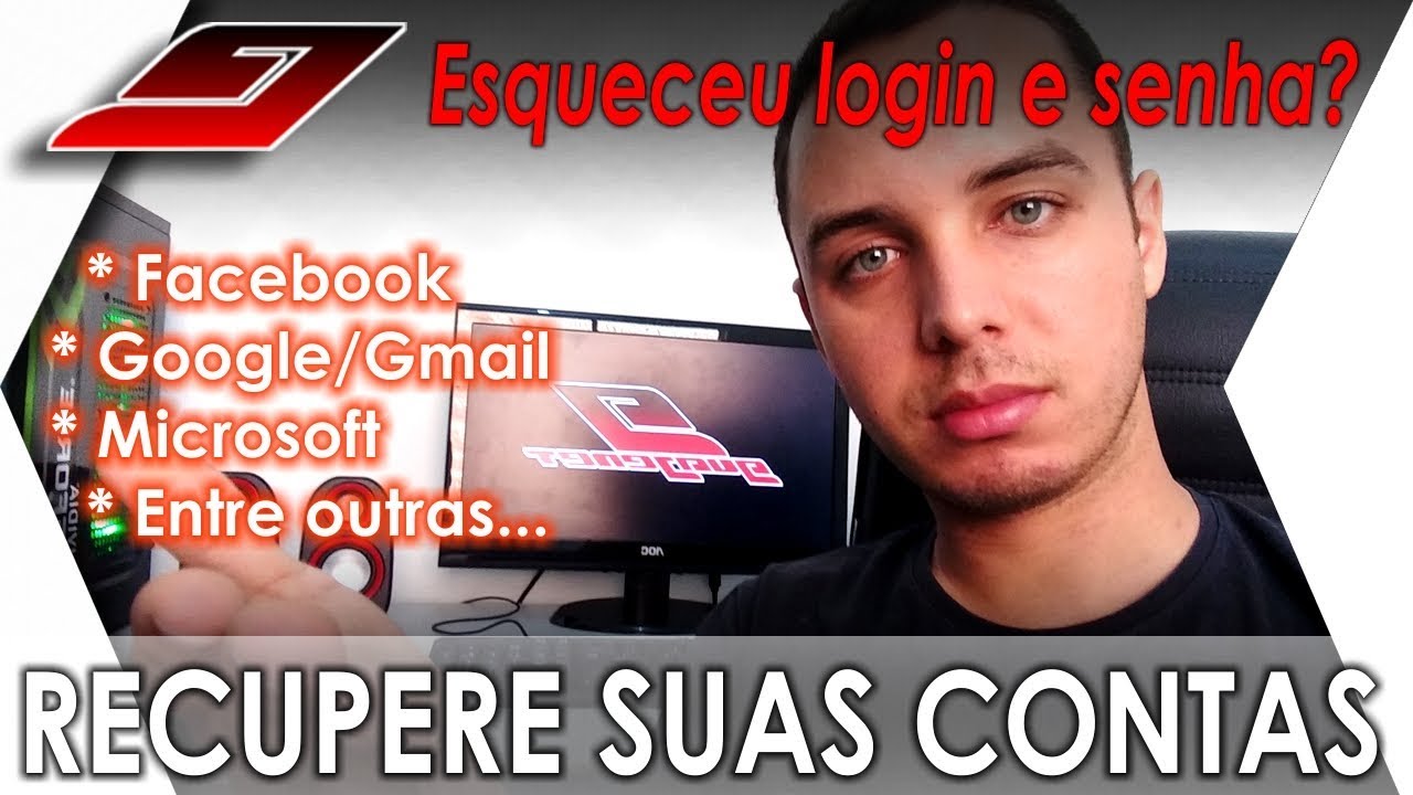 RECUPERE suas SENHAS, E-MAILS e/ou Telefones de Login (FACEBOOK, GMAIL, MICROSOFT, etc) | Guajenet
