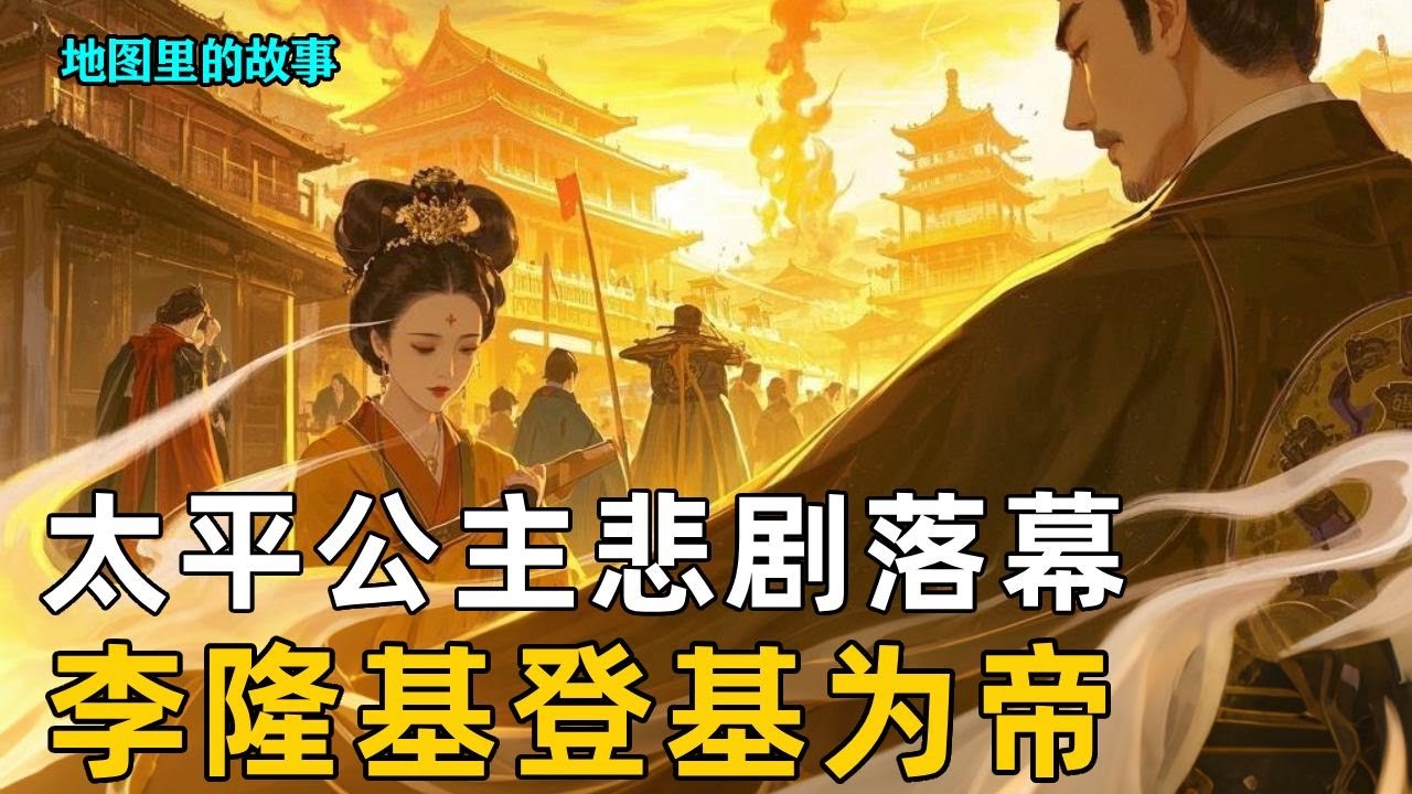 三维地图讲解——太平公主悲剧落幕，及李隆基登基为帝 #太平公主 #李隆基 #唐玄