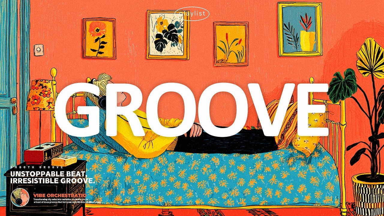 Playlist | 그루브로 술술 풀리는 하루 🧻 오늘 제대로 흐름 탔다! 😎 | GROOVE · JAZZHOP · CAFE | 매장음악 · 카페 · 집중 · 작업 · 노동요