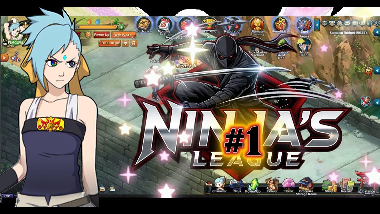 MW S-2 Cap #15 (Ninja's League #1 Round 1) - Naruto Online (Team Fate)